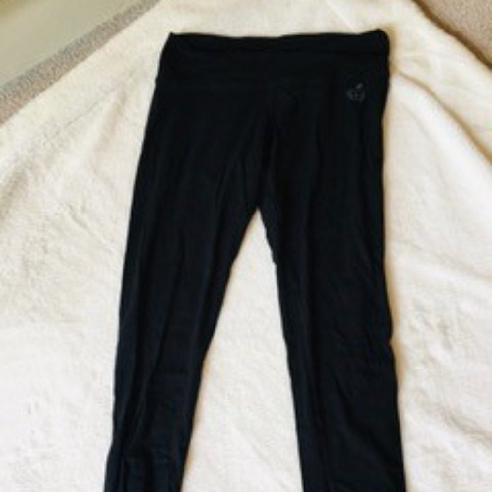 Green Apple bamboo leggings